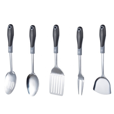 Maßgeschneiderte Edelstahl-Küchengeräte mit Turner- und Ladle Löffel