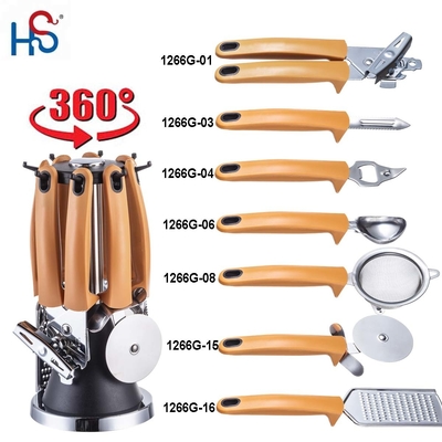 Edelstahl Küchengadgets Set Kanendurchöffner Flaschenöffner Peeler und mehr für zu Hause