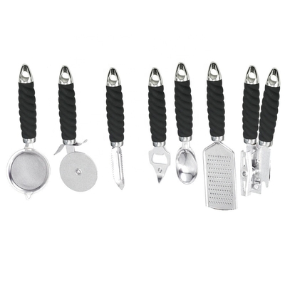 Smart Peeler Bieröffner Pizza-Schneider Das Pizza-Messer Geräte-Sets für Metall Küchen-Gadget