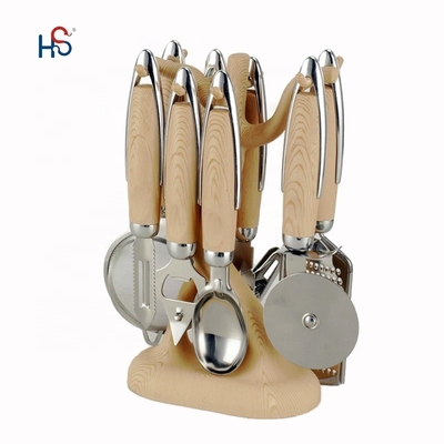 Edelstahl 430 ABS-Handgriffe Klassisches Design für kühle Küchengeräte und Kochgeschirr