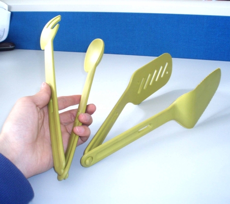 Erhöhte Nylon-Werkzeugkopf Kleiner Küchenhelfer für multifunktionales Kochen Orange