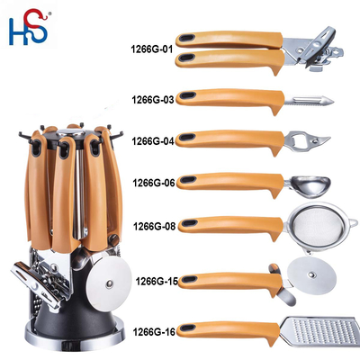 ABS-Handgriff Obst-Gemüse-Werkzeuge Küchenzubehör Kochgeschirr-Sets