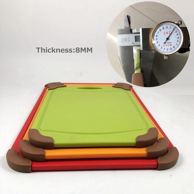 Kunststoff-Schnittbrett 8 mm Dicke für die Küche Gemüseschneider Hauswerkzeuge