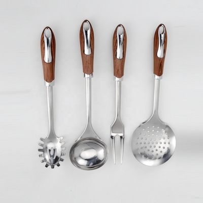 Stainless Steel Kochservice Set Schlitz Turner Löffel für Küchengeräte