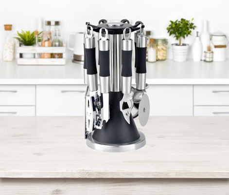Komfortable Küchenzubehör für das Kochen zu Hause Multifunktionswerkzeuge aus Edelstahl
