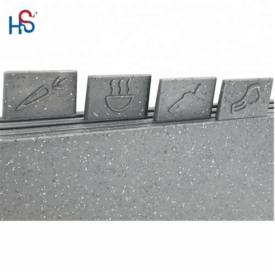 30x20x0,7 mm Antibakterielle Schneidplatte und Gemüsehacker für Küchengeräte
