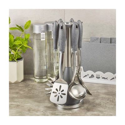Metall-Typ Edelstahl-Werkzeug-Set für nachhaltige Retro-Küchen-Kochgeräte