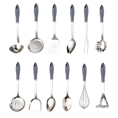 Metall-Typ Edelstahl-Werkzeug-Set für nachhaltige Retro-Küchen-Kochgeräte