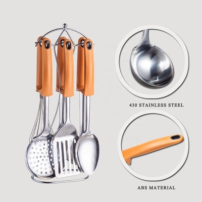 Akzeptables OEM/ODM-Küchengeschirr aus Edelstahl mit Whisk und Utensilien