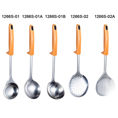 Akzeptables OEM/ODM-Küchengeschirr aus Edelstahl mit Whisk und Utensilien
