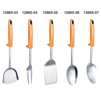 Akzeptables OEM/ODM-Küchengeschirr aus Edelstahl mit Whisk und Utensilien