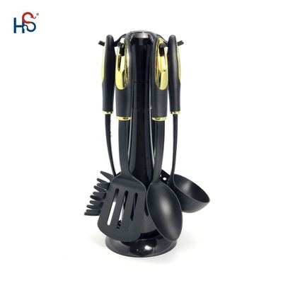 Wärmebeständiges Nylon-Kochgeschirr-Set Nonstick Kochgerät Backgerät-Kit Utensilien Löffel Turner Zubehör