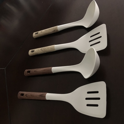 2 Stück Set Turner/Suppenkessel Küchenutensilien Hitzebeständige Nylonwerkzeuge zum Kochen