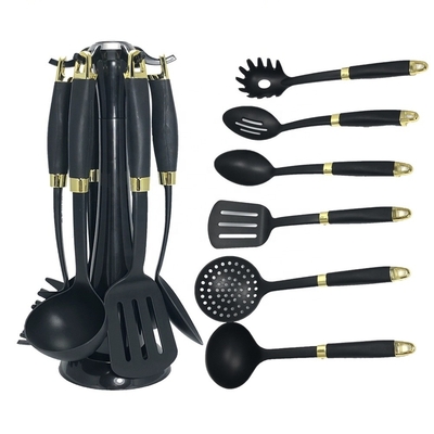 Küchengut-Sets 7-Stücke-Gold-Gutzeuge-Set für Kochwerkzeuge und Zubehör