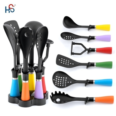 Nichtklebende Kochwerkzeuge Set 7 Stück Nylon Utensilien für mühelose Kocherfahrung