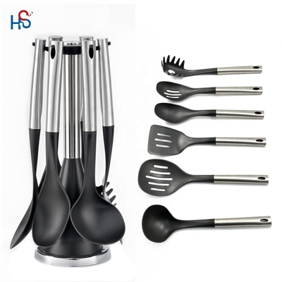 ODM oder OEM Akzeptiert 7-teiliges Nylon-Küchen-Koch-Set für nachhaltiges und kochen