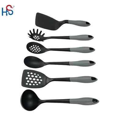 6-teiliges, hitzebeständiges Küchenutensilien-Set, nicht klebendes Nylon 66 für müheloses Kochen