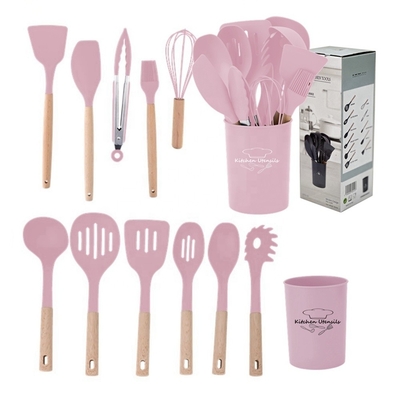 9/10/11/12pcs Hitzebeständige BPA-freie Silikon Küchengeräte Spatula Set JEDE Farbe