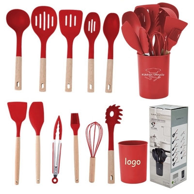9/10/11/12pcs Hitzebeständige BPA-freie Silikon Küchengeräte Spatula Set JEDE Farbe