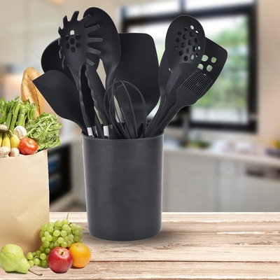 Nichtklebendes Kochgeschirr-Set aus 6 Stück mit hitzebeständiger Spatula/Ladle/Sloted Turner