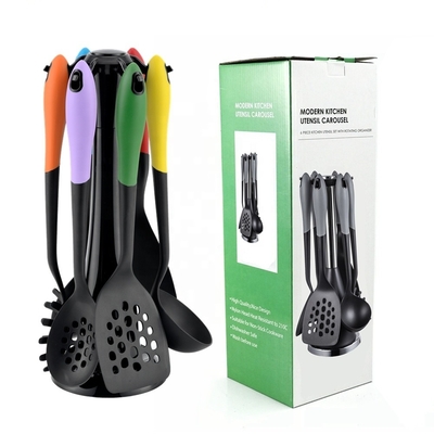 Beste Küchenutensilien Set 7PCS Nachhaltiges Nylon und kundenspezifische Küchenutensilien
