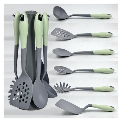 Beste Küchenutensilien Set 7PCS Nachhaltiges Nylon und kundenspezifische Küchenutensilien