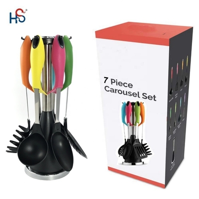 Erstellen Sie Ihre Traumküche mit 7-teiligem Nylon-Werkzeug-Set Hitzebeständig und vielseitig