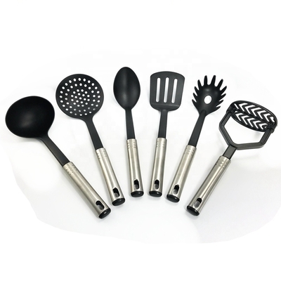 7 Stück Nylon Küchenutensilien Set Lebensmittelsicher Küchenzubehör für müheloses Kochen