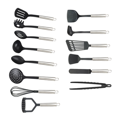 Kochgeschirr Sets Utensilios De Cocina De Plstico Hitzebeständiges Nylon-Küchenwerkzeug
