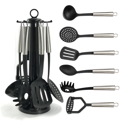 Kochgeschirr Sets Utensilios De Cocina De Plstico Hitzebeständiges Nylon-Küchenwerkzeug