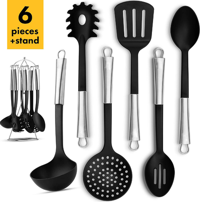Kochgeschirr Sets Utensilios De Cocina De Plstico Hitzebeständiges Nylon-Küchenwerkzeug
