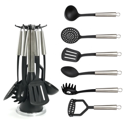 Kochgeschirr Sets Utensilios De Cocina De Plstico Hitzebeständiges Nylon-Küchenwerkzeug