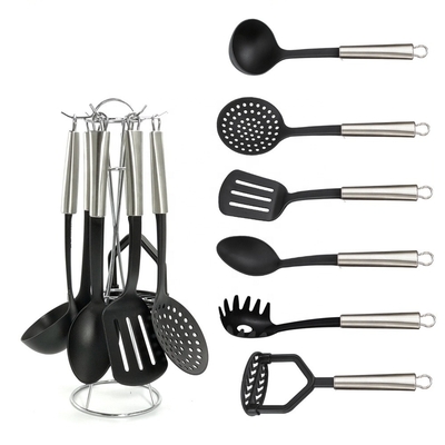 Kochgeschirr Sets Utensilios De Cocina De Plstico Hitzebeständiges Nylon-Küchenwerkzeug
